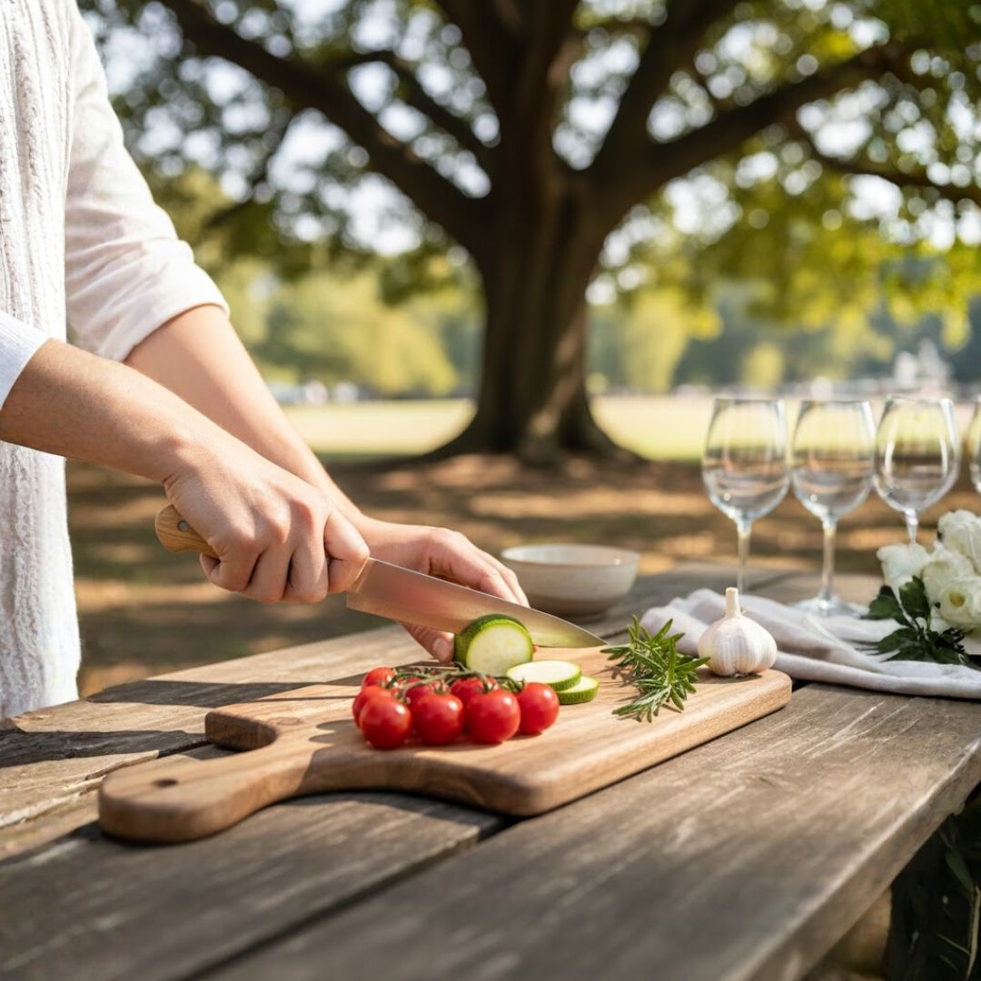 Rectangle Handle Platter for Stylish Serving
